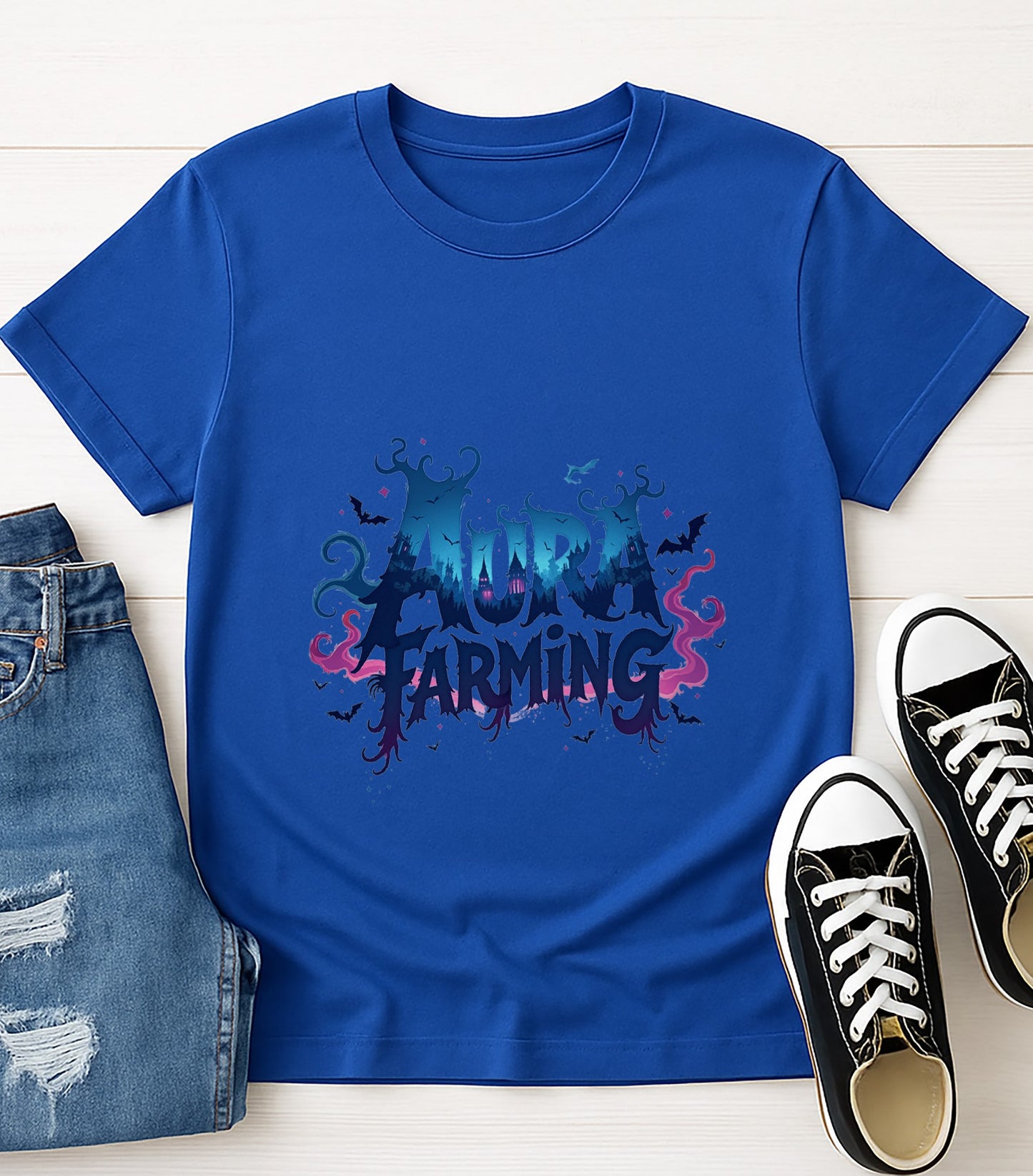 Aura Farming Unisex Softstyle T-Shirt