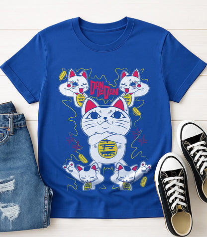Turbo Cat | DanDanDan | Unisex Premium Anime Design Tshirt
