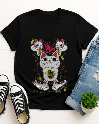 Turbo Cat | DanDanDan | Unisex Premium Anime Design Tshirt