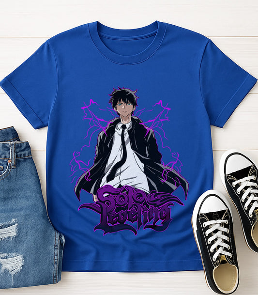 Sung Jin-woo | Solo Leveling | Unisex Premium Anime Design Tshirt