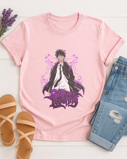 Sung Jin-woo | Solo Leveling | Unisex Premium Anime Design Tshirt