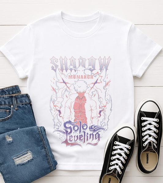 Sung Jin-woo | Solo Leveling | Unisex Premium Anime Design Tshirt