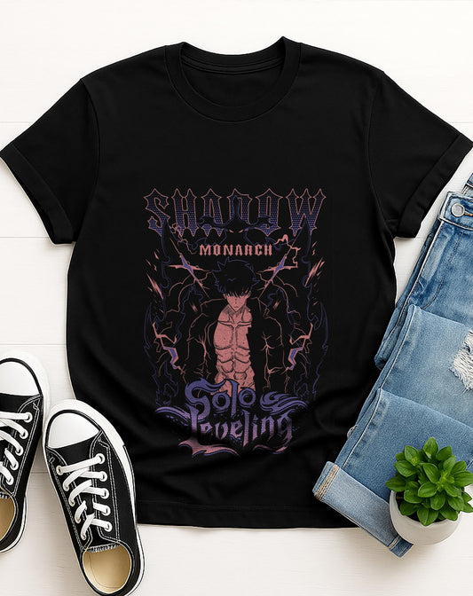 Sung Jin-woo | Solo Leveling | Unisex Premium Anime Design Tshirt