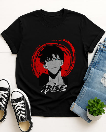 Sung Jin-woo | Solo Leveling | Unisex Premium Anime Design Tshirt