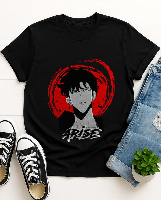 Sung Jin-woo | Solo Leveling | Unisex Premium Anime Design Tshirt