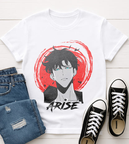 Sung Jin-woo | Solo Leveling | Unisex Premium Anime Design Tshirt