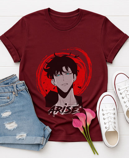 Sung Jin-woo | Solo Leveling | Unisex Premium Anime Design Tshirt