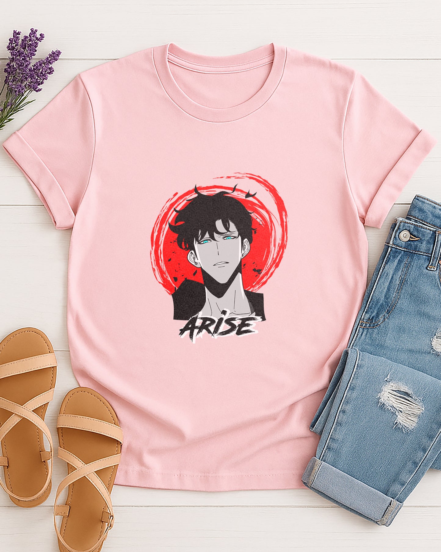 Sung Jin-woo | Solo Leveling | Unisex Premium Anime Design Tshirt