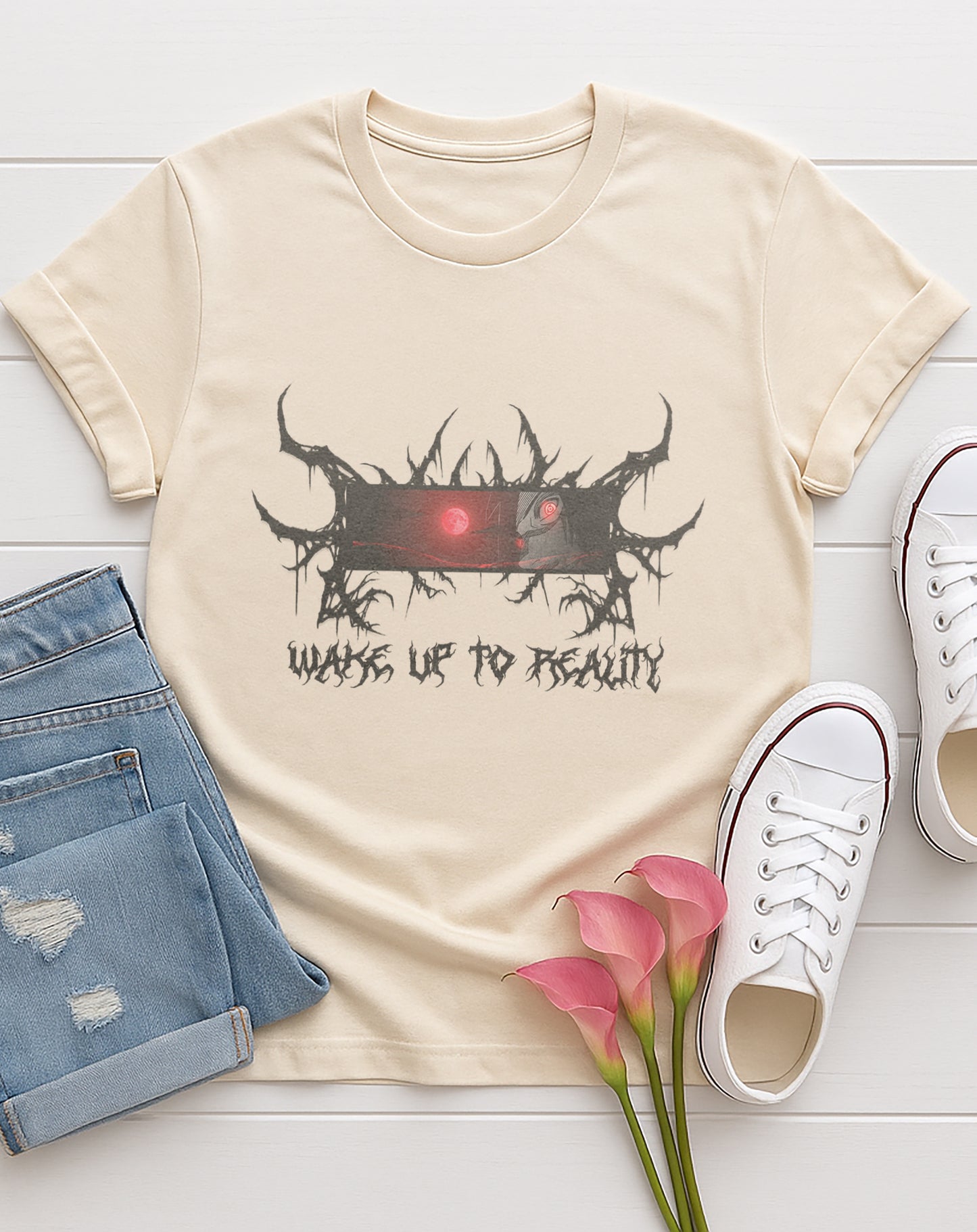"Wake Up to Reality" | Unisex Premium Tshirt