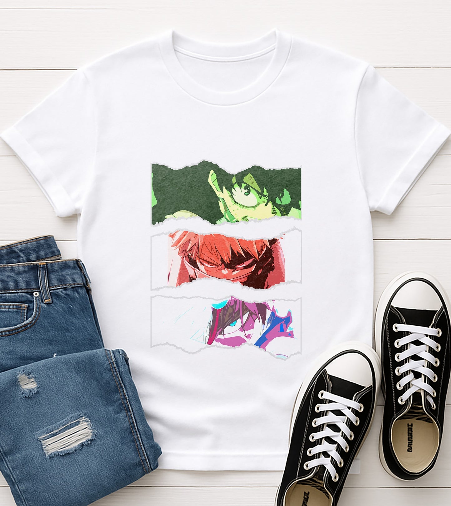 My Hero Academia Trio | Unisex Premium Tshirt