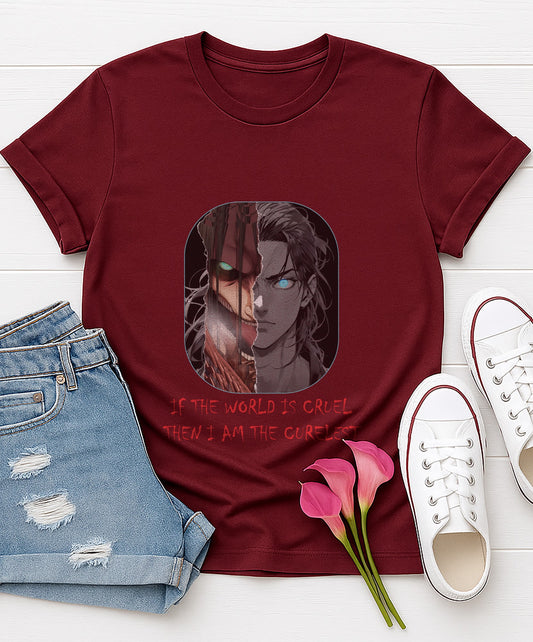 Unisex Graphic Tee, Anime T-Shirt, Casual Wear, Gift for Fans, Statement Shirt, Softstyle Cotton Top