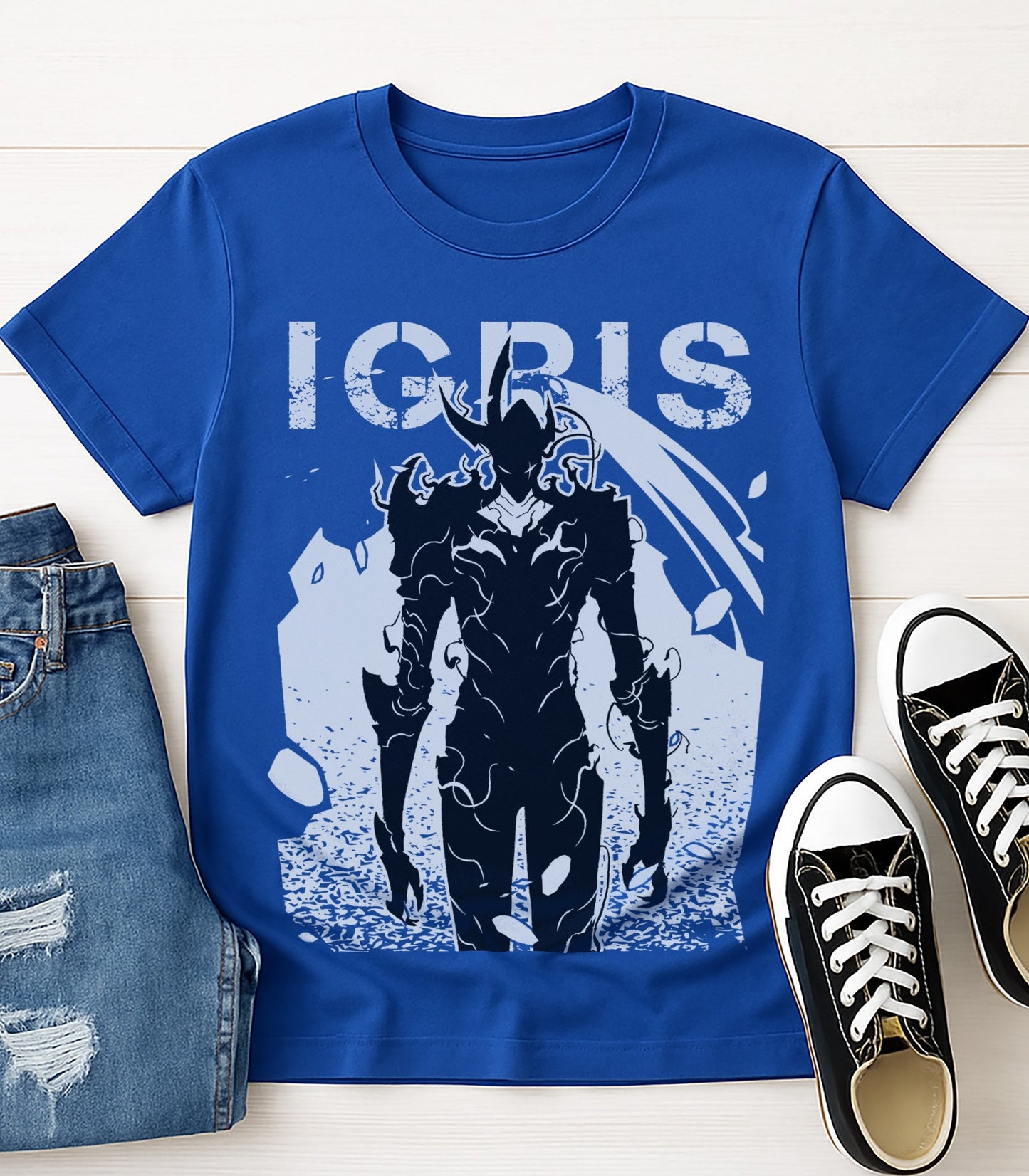 Igris | Solo Leveling | Unisex Premium Anime Design Tshirt