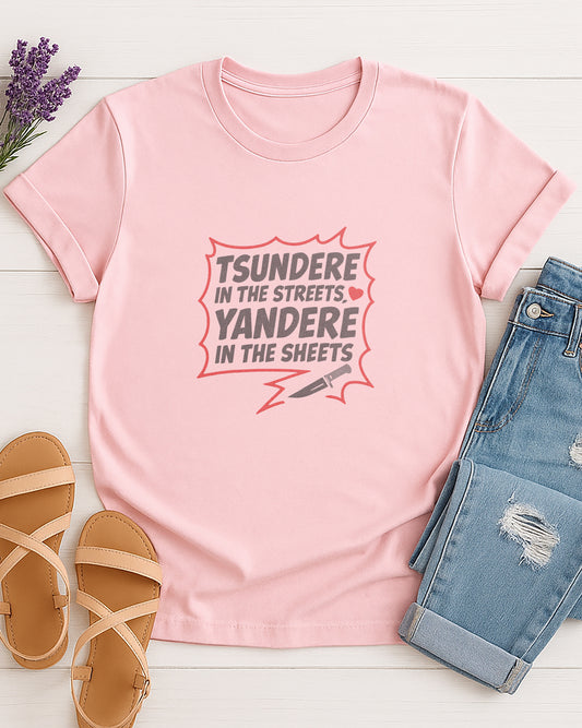 Tsundere | T0016 | Premium Unisex Tshirt