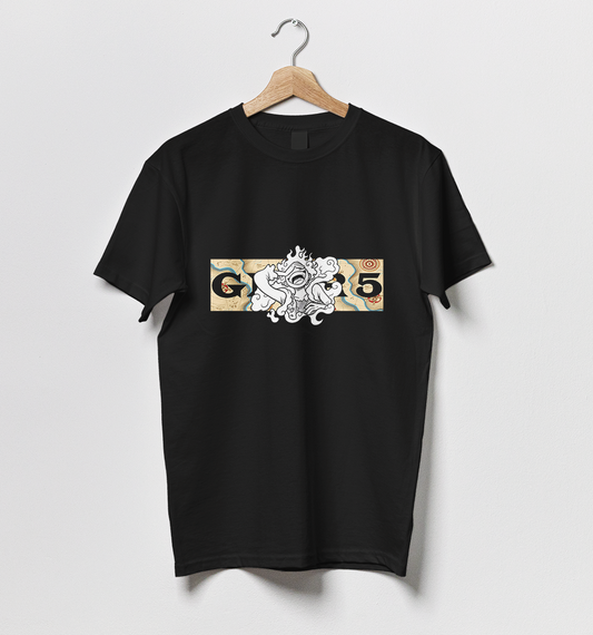 Premium Unisex Crewneck T-shirt | Luffy Gear 5